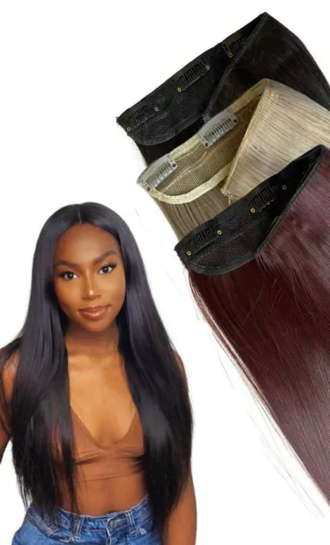 Aplique Tic Tac Alongamento Liso 60cm