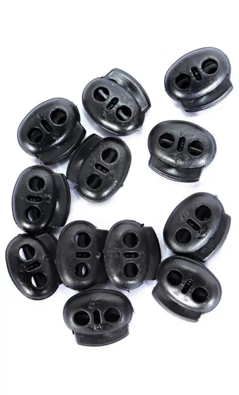 Regulador G com 12un Passadores para Cordão Elástico 2 Furos