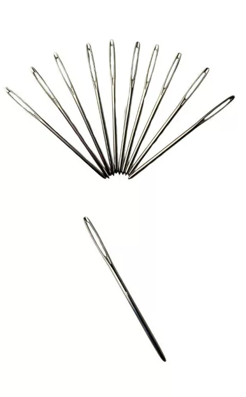 Agulha Tapeceiro Entrelace N°13 com 10 unidades