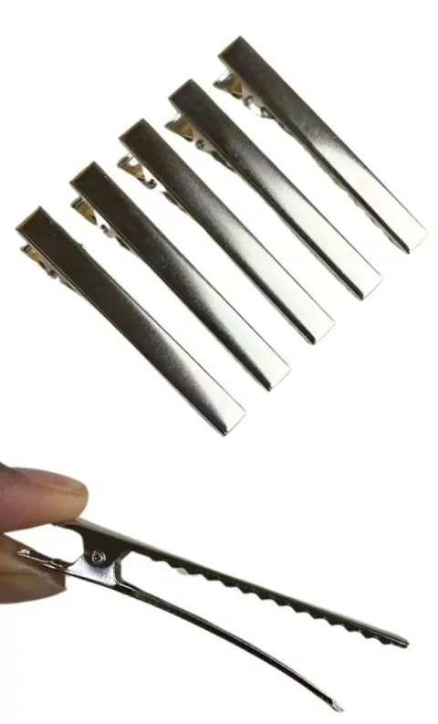 Clips Bico De Pato P Presilha Jacaré 6un