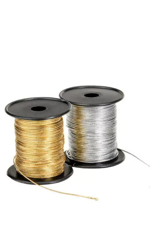 Cordão Para Trança São José Metalizado 50m