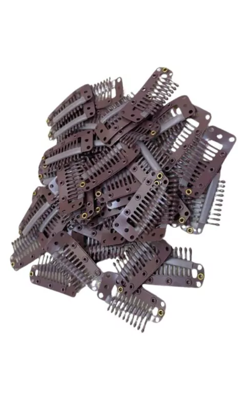 Presilhas Tic Tac Grande 50un para Alongamento Fixação