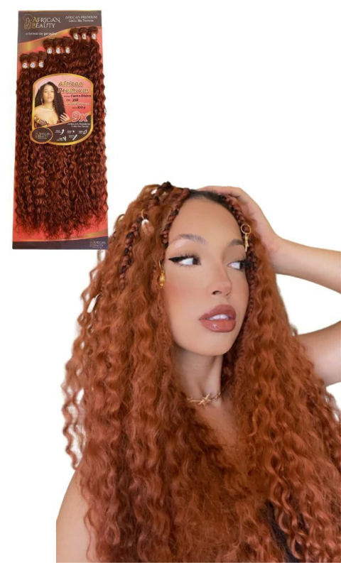 Cacho Divino Bio Proteína – African Premium 300g 9 Peças 70–80 cm - comprar online