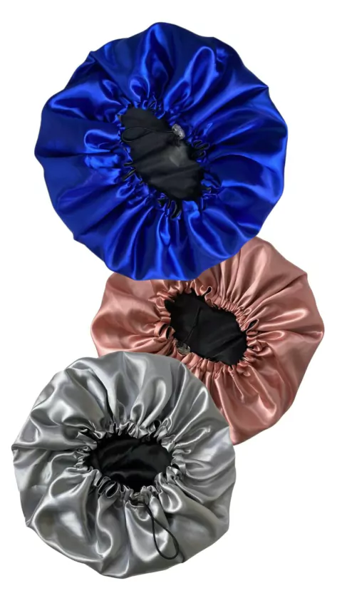 Touca Cetim Dupla Face Da Vó