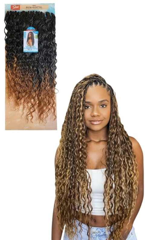 Cabelo Bio Vegetal Talita Crochet Braid Sleek Gypsy Braid 320g