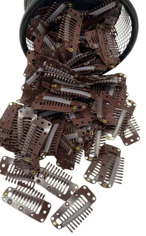 Presilhas Tic Tac Grande 100un para Alongamento Fixação