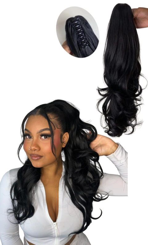 Aplique Orquidea Rabo de Cavalo na Piranha Longo - comprar online