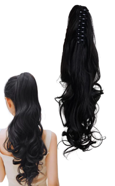 Aplique Zafira Rabo de Cavalo na Presilha