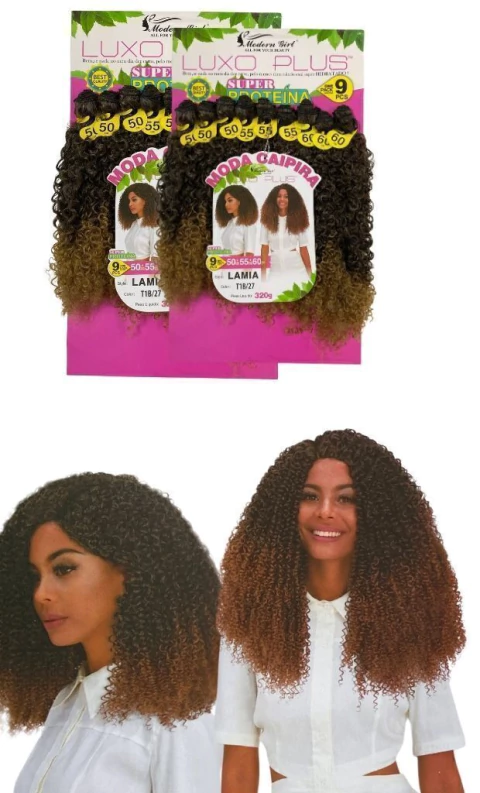 Cabelo Lamia Super Proteína Luxo Plus Entrelace
