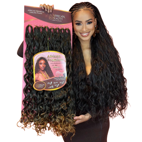 Cabelo Ondas Perfeitas Crochet Braid African Beauty