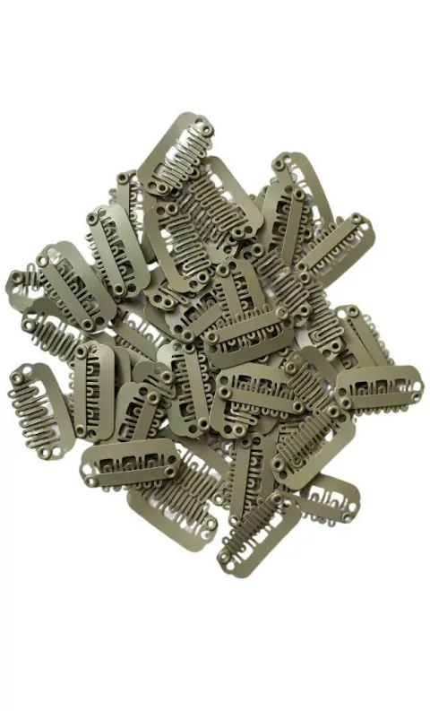 Presilhas Tic Tac Mini 10un Apliques Perucas e Próteses