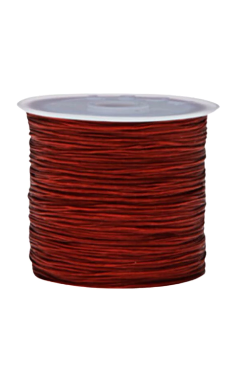 Fio De Silicone Para Mega Hair Alongamento 58mts Bordô - comprar online