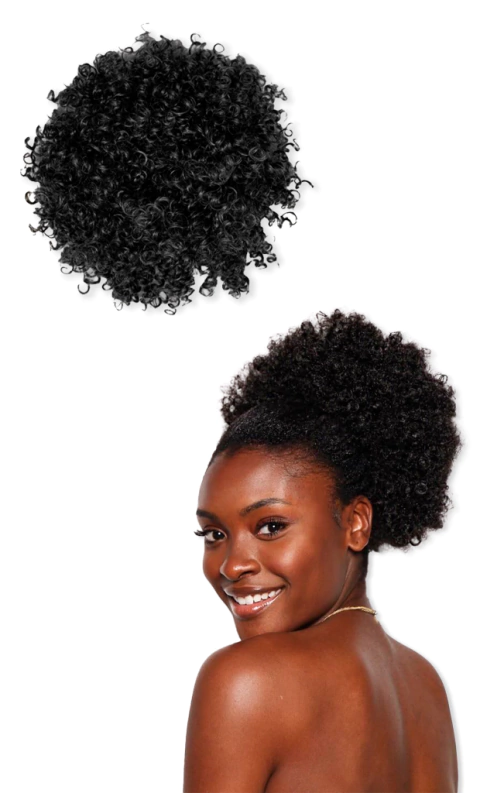 Afro Puff Auralis Cacheado Aspecto Natural 100g - comprar online