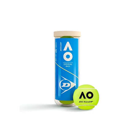 Tubo De 3 Pelotas Dunlop Australian Open