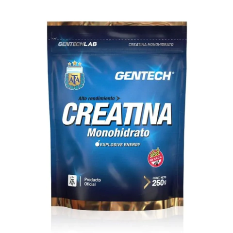 Suplementos Gentech Creatina Monohidrato