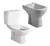 Imagen de Inodoro con mochila Bidet Bari Ferrum completo