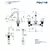 Set completo Hydros Viva Nova Lavatorio Bidet Ducha Embutir - comprar online