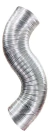 Caño Flexible Aluminio 3 Pulgadas Compacto X 1 Mt