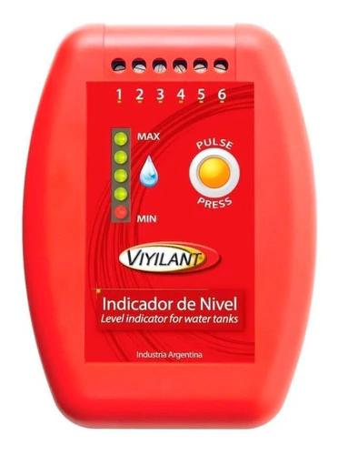 Medidor Nivel Tanque Agua Sensor Indicador Agua Viyilant