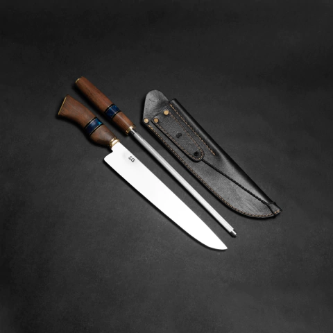 Conjunto SG Ponta Larga 10” | Faca + Chaira - comprar online