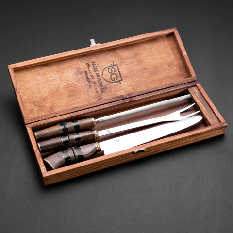 Tri Conjunto Caixa de Madeira - comprar online