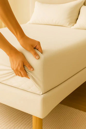 Sábana Ajustable 300 Hilos Queen 160x200 Cotton Touch