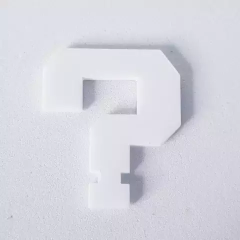 Aplique Interrogação (?)