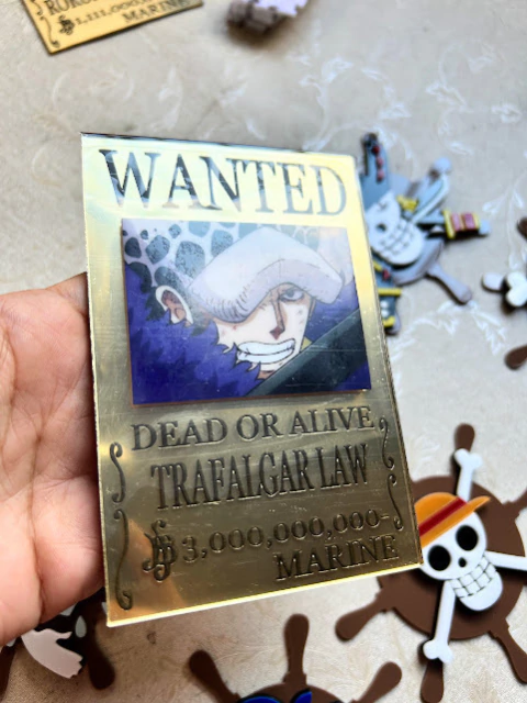 One Piece - Cartaz de procurado - trafagal law - comprar online