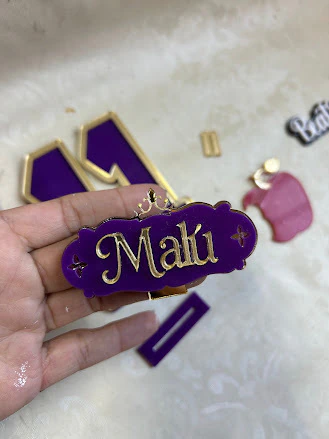 Descendentes- Aplique com nome personalizado