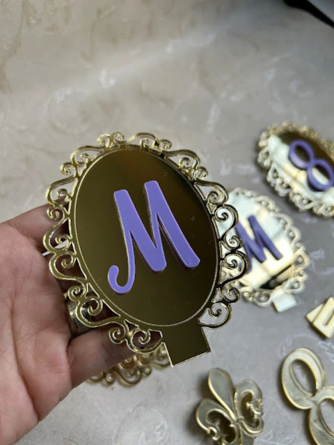 Topo Monograma inicial personalizada - comprar online