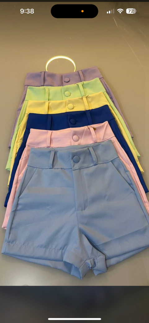 Short alfaiataria básico