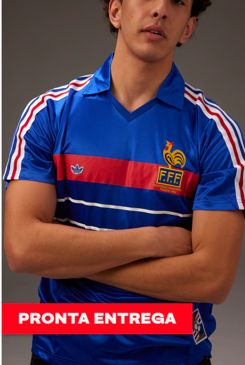Camiseta Retro Selección de Francia 1984 - PRONTA ENTREGA - comprar online