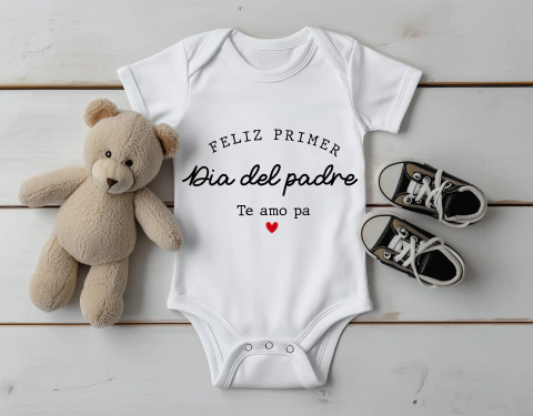 Body Bebe "feliz primer dia del padre" - comprar online