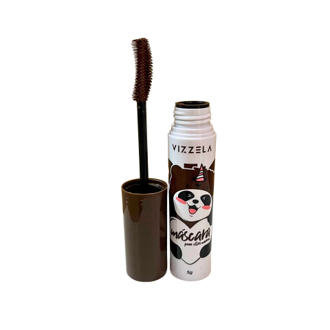 Máscara Para Cílios Marrom Vizzela Big No Panda – Volume e Curvatura Natural - comprar online