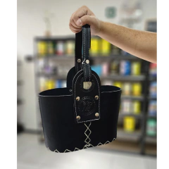 Canasto Artesanal 2 Cuerpos Premium - Color Negro - comprar en línea