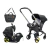 Carriola Para Bebé Starkids Polux Convertible Con Pañalera - comprar en línea