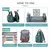 Pañalera Para Bebé Aeiou Mochila Ahm4 J021 Expandible