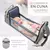Pañalera Para Bebé Aeiou Mochila Ahm4 J021 Expandible