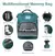 Pañalera Para Bebé Aeiou Mochila Ahm4 J021 Expandible - tienda en línea