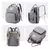 Pañalera Para Bebé Aeiou Mochila Ahm4 J021 Expandible