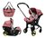 Carriola Para Bebé Starkids Polux Convertible Con Pañalera en internet