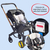 Carriola Para Bebé Starkids Polux Convertible Con Pañalera - tienda en línea