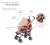 Carriola De Bastón Para Bebé D'bebé Aerostar Reclinable en internet