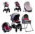 Carriola Con Portabebé Aeiou Australia Memory Foam Y Moises - comprar en línea