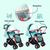 Carriola Starkids Linx Reversible Mosquitero Reclinable - Princo - Lo mejor para tu bebé