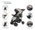 Carriola D'bebé Elite Reversible Travel System Con Portabebé - Princo - Lo mejor para tu bebé
