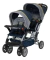 Imagen de Carriola Doble Bebe Baby Trend Sit N Stand Reclinable