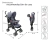 Carriola De Bastón Para Bebé D'bebé Aerostar Reclinable en internet