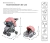 Carriola D'bebé Elite Reversible Travel System Con Portabebé
