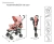 Imagen de Carriola De Bastón Para Bebé D'bebé Aerostar Reclinable